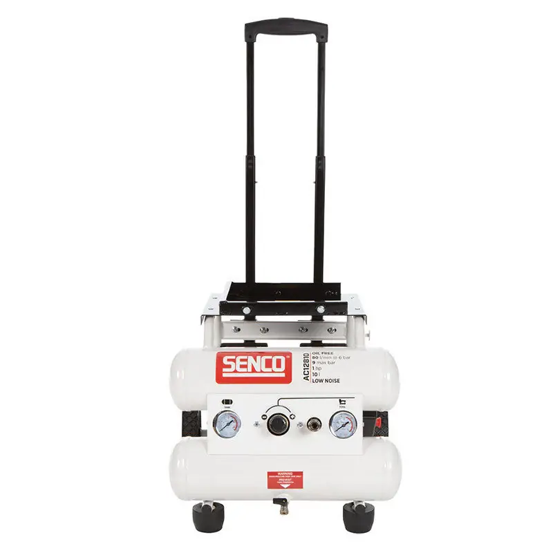 Compresseur sans huile silencieux 10L SENCO AC12810 Promotion Saisonnière