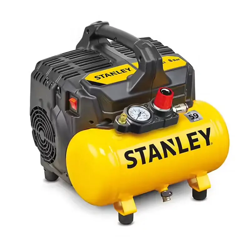 Meilleur Choix Compresseur 6L Silencieux 1HP coaxial sans huile – STANLEY FATMAX – DST100/8/6