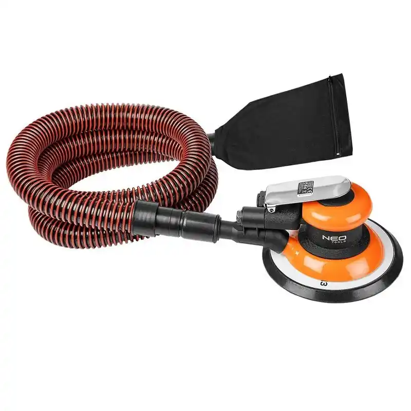 Ponceuse orbitale pneumatique 150 mm, système d‘aspiration – NEO TOOLS – 14-013 Prix Réduit