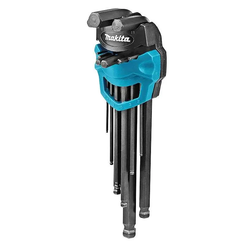 Offre Exclusive Jeu de 9 clés hexagonales à rotule MAKITA B-65894