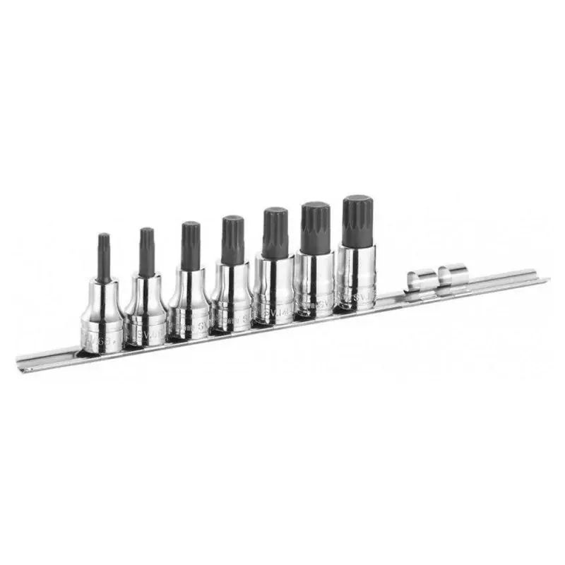 Prix Choc Jeu de 7 douilles XZN 60 mm + rack FACOM SV.J7APB