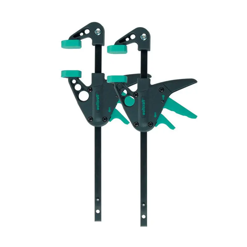 Jusqu&rsquo;à Épuisement Des Stocks Pack de 2 mini serre-joints à une main WOLFCRAFT 3455100 EHZ 40-110