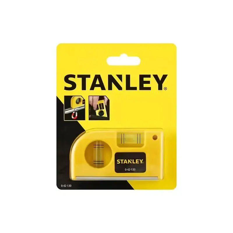 Niveau à bulle de poche – STANLEY – 0-42-130 Jusqu&rsquo;à Épuisement Des Stocks