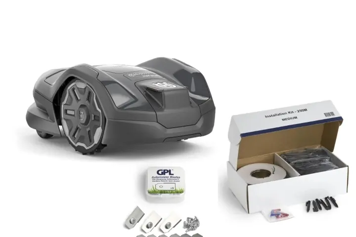 Husqvarna Automower® 310E Nera Start-paquet Haute Qualité