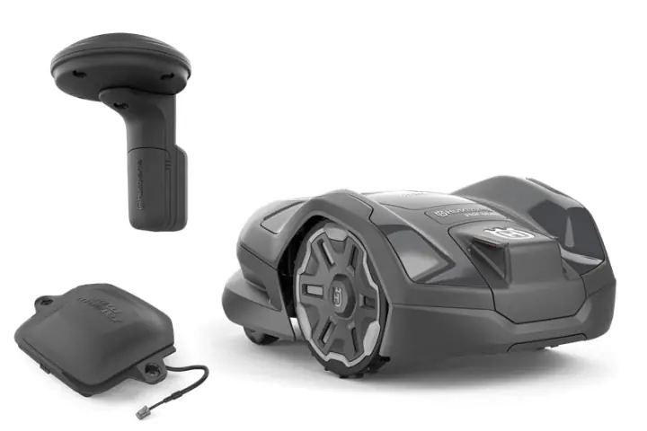 Dernier Modèle Husqvarna Automower® 310E Nera Robot Tondeuse avec EPOS plug-in kit