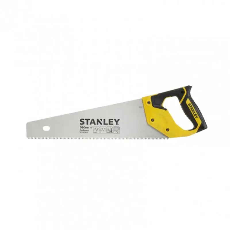 Remise Scie égoïne jetcut coupe de débit moyenne section 380mm – STANLEY – 2-15-281