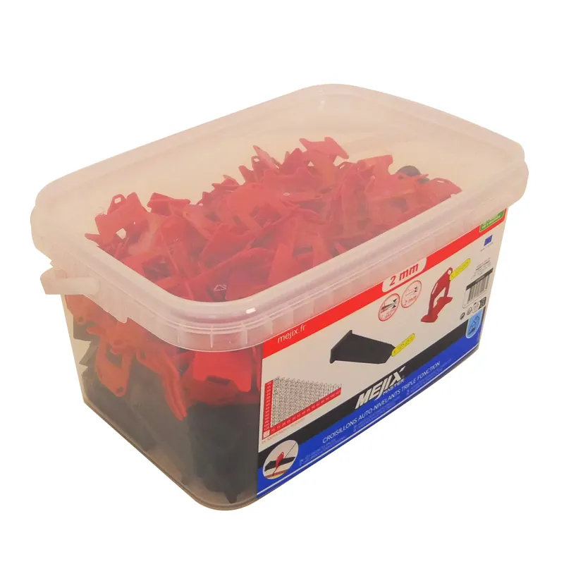 Commande En Gros SEAU 125 croisillons 2 mm autonivelants + cales – MEJIX – 180048