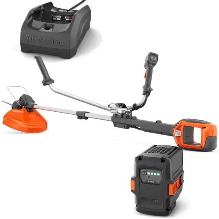 Husqvarna 220iR Débroussailleuse électriques incl. batterie et chargeur Paiement Sécurisé