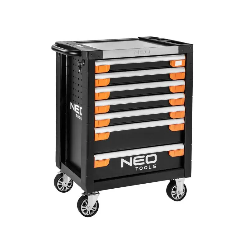 Servante d‘atelier PRO équipée 7 tiroirs 174 outils NEOTOOLS 84-220+G Vente Directe