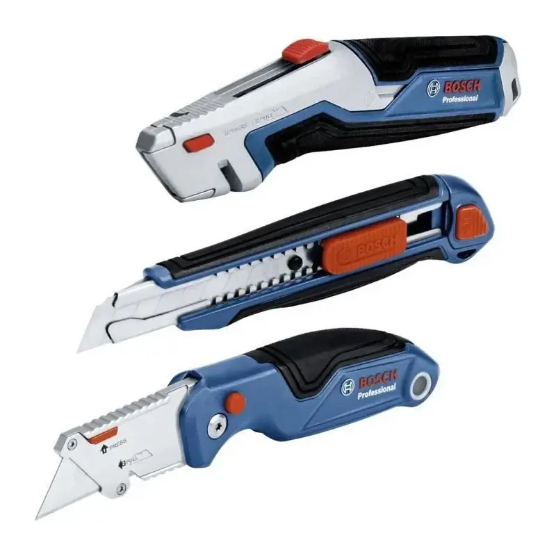 Achat Immédiat Set de cutter + lames outillage à main – BOSCH – 1600A027M4