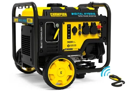 Champion 3600W Hybrid Inverter Generator Quantité Limitée