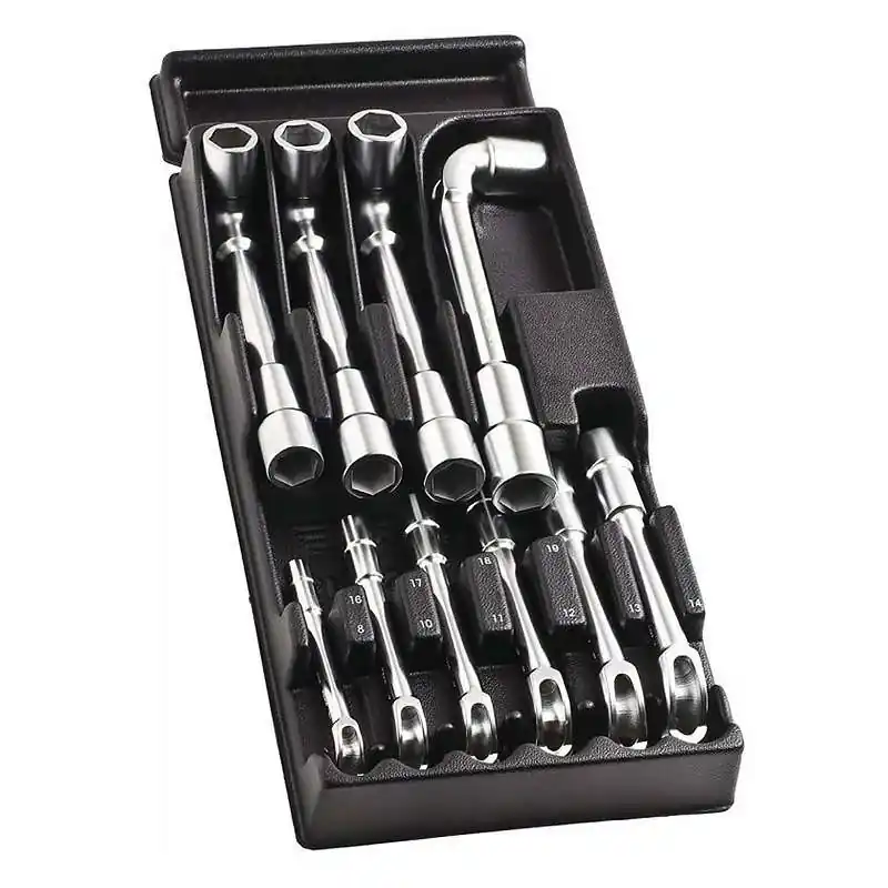 Vente Flash Module de 10 clés à pipe débouchées FACOM MOD.75-1PB