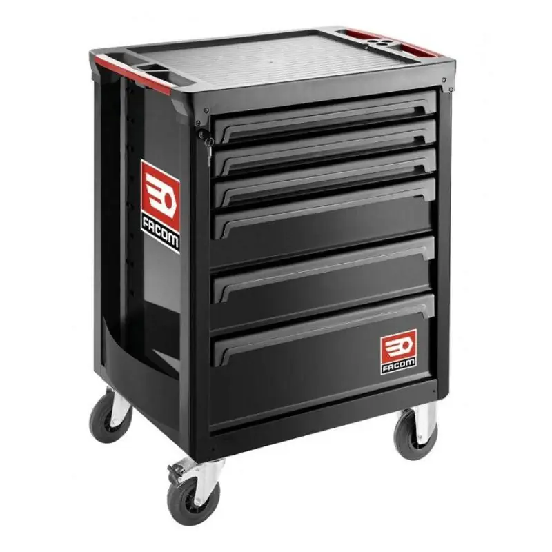 Servante d‘atelier vide FACOM ROLL.6NM3APF – 6 tiroirs – noir Retour Gratuit