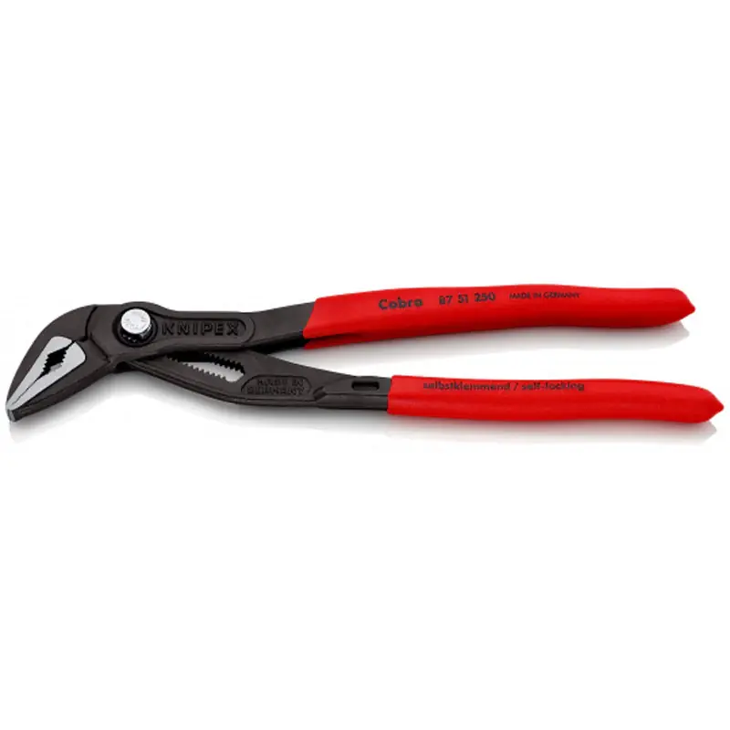 Pince multiprise Cobra® effilée 250mm - Gainage PVC Ouverture 34mm 19 positions KNIPEX - 8751250 Bon Marché