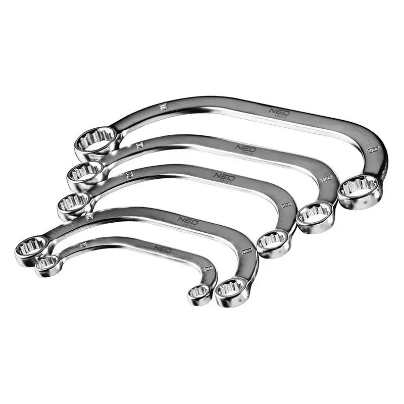 Set de 5 clés mixtes incurvées demi-lune NEO TOOLS 09-176 Prix Réduit
