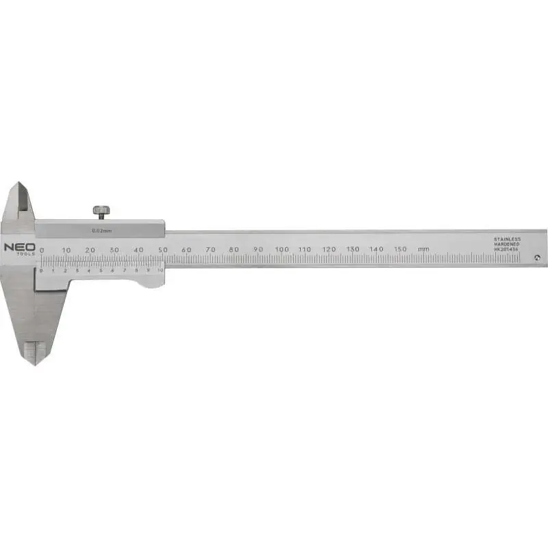 Pied à Coulisse NEO TOOLS 75-001 Inox DIN 862 0-150 mm Affaire À Saisir