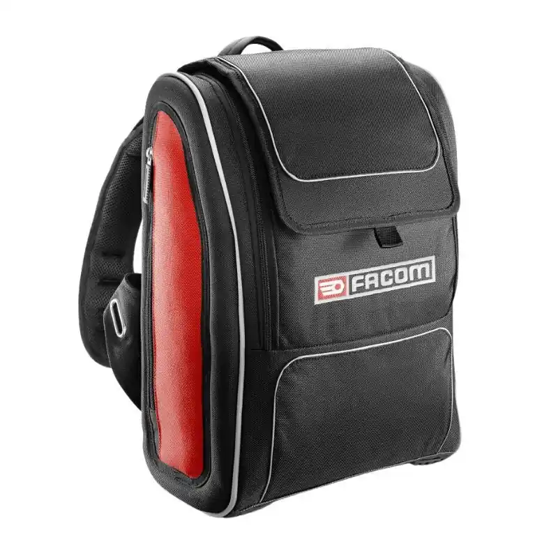 Vente Flash Sac à dos compact et modulaire FACOM BS.MCBPB – noir et rouge – 30x18x48cm