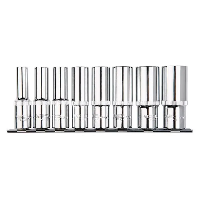 Must-Have Jeu de 8 douilles longues Spline 1/2 NEO TOOLS 08-650