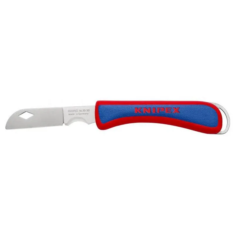 Couteau d‘électricien pliant KNIPEX 16 20 50 SB 120mm Soldes