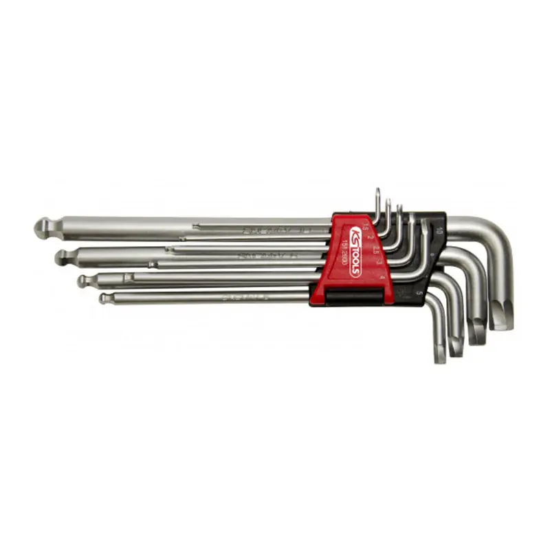 Meilleur Prix Jeu de 9 clés mâles 6 pans spéciale empreinte de vis abîmée - KS TOOLS - 151.2800