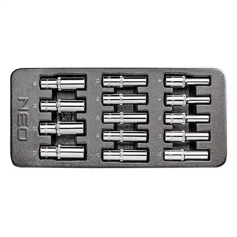 Soldes Insert douilles longues 1/2 NEO TOOLS 84-243 14 pièces