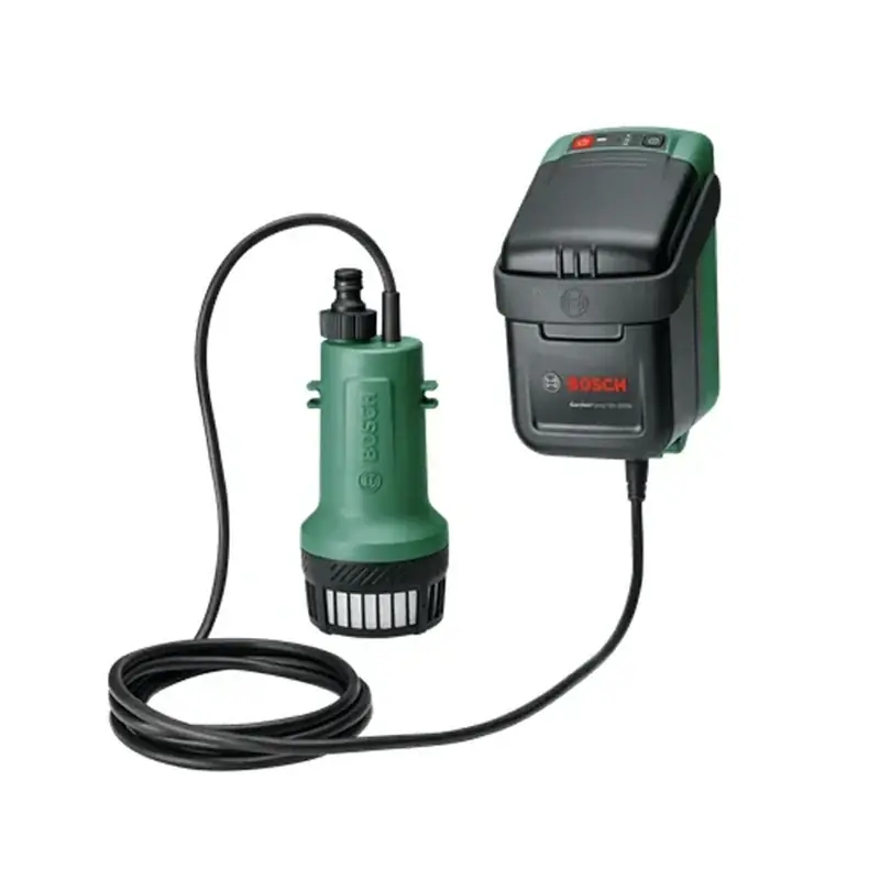 Quantité Limitée Pompe à eau de pluie sans-fil BOSCH GardenPump 18V-2000 sans batterie