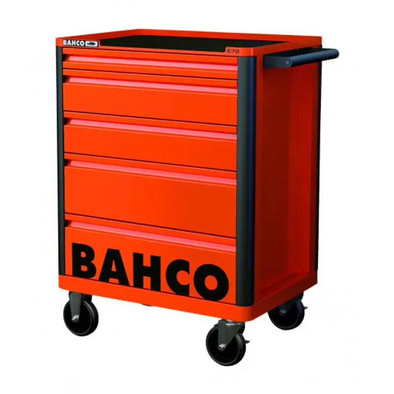 Servante 5 tiroirs orange BAHCO - 1472K5 Vente Directe