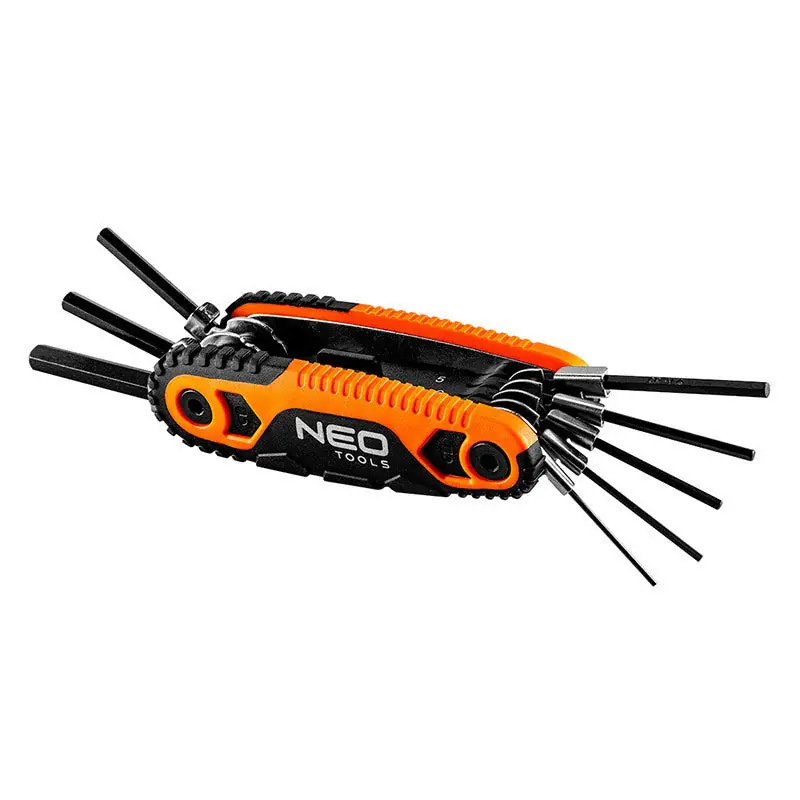 Jeu de 8 clés mâles 6 pans sur monture NEO TOOLS 09-571 Achat Immédiat