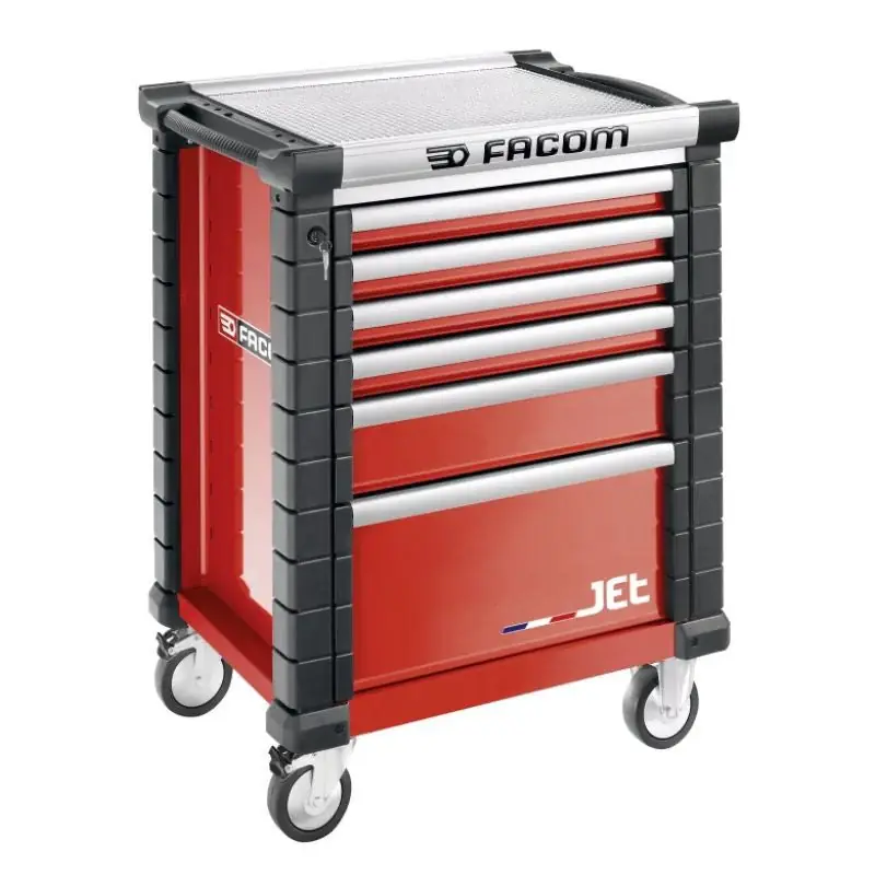 Servante d‘atelier vide FACOM JET.6M3APF – 6 tiroirs – rouge Satisfait Ou Remboursé