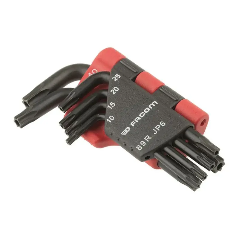 Jeu de 6 clés mâles Resistorx FACOM 89R.JP6PF (10 à 40 mm) Prix Cassé