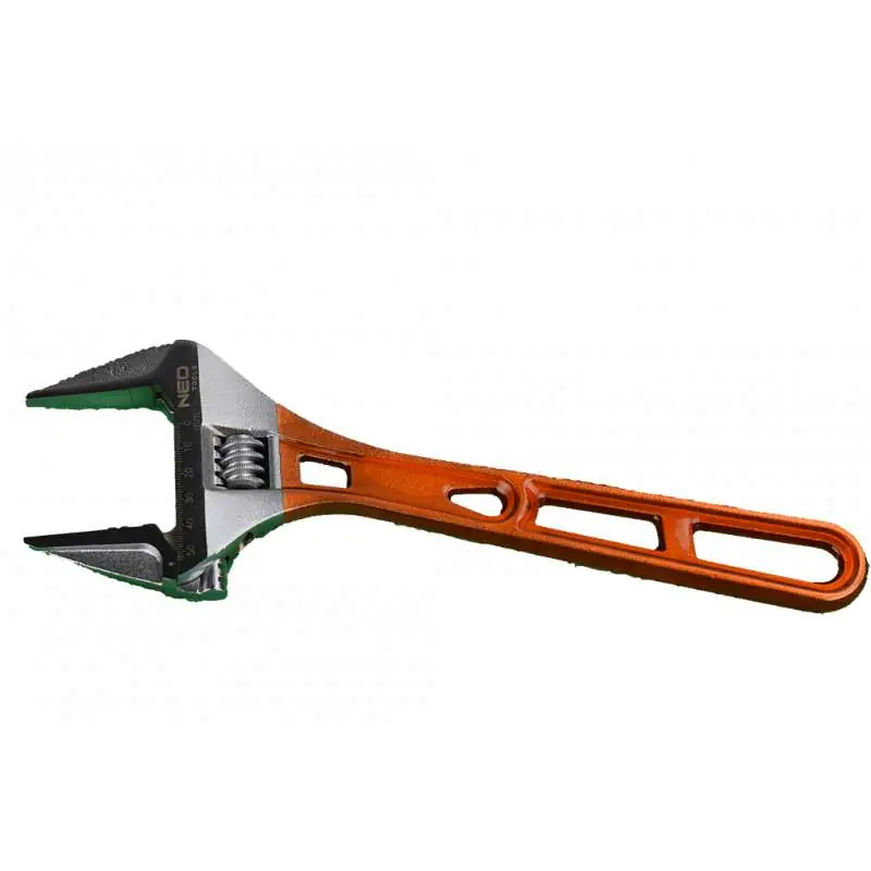 Usine Directe Clés à molette manche metal plastifié 0-53 mm NEO TOOLS