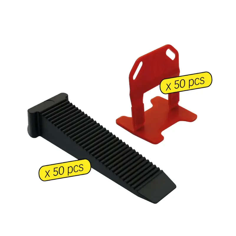 Sachet 50 croisillons 2 mm autonivelants + cales – MEJIX – 180098 Dernier Modèle