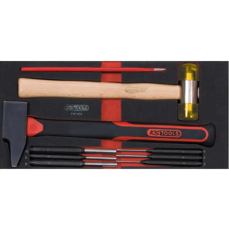 Module d‘outils de frappe, 9 pièces – KS TOOLS – 713.1102 Prix Promo