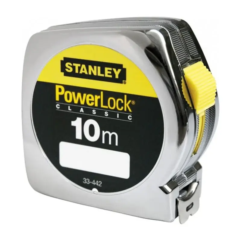 Prix Choc Mesure 10 m x 25 mm powerlock classic abs – STANLEY – 1-33-442