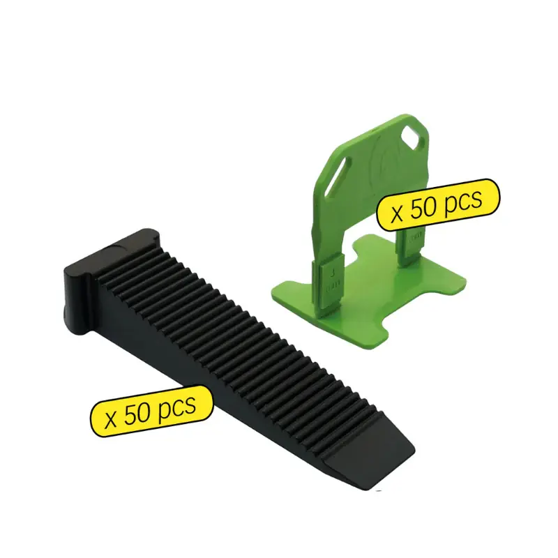 Offre Limitée Sachet 50 croisillons 3 mm autonivelants + cales – MEJIX – 180099