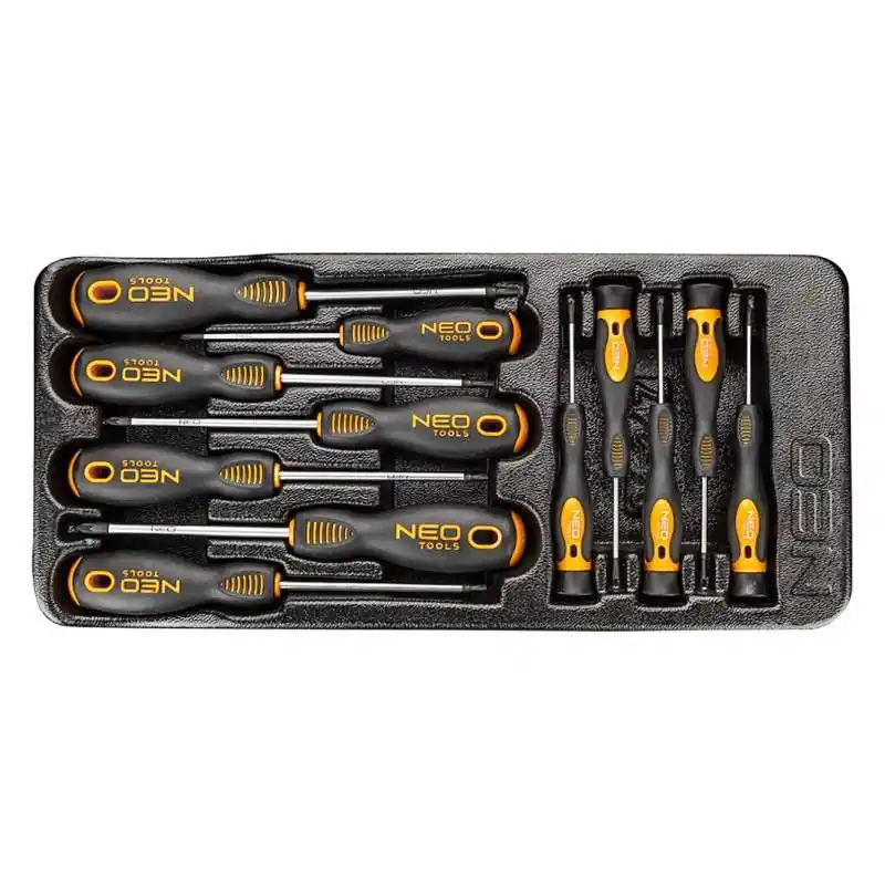Offre Du Jour Insert tournevis de précision 12 pièces NEO TOOLS 84-247
