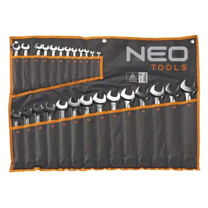 Prix Cassé Jeu de 26 clés mixtes à profil cannelé Spline NEO TOOLS 09-754 (6-32mm)