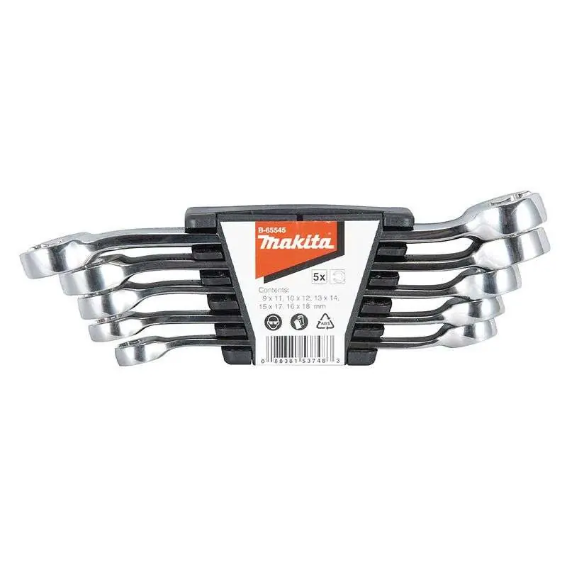 Jeu de 5 clés à tuyauter MAKITA B-65545 Pas Cher