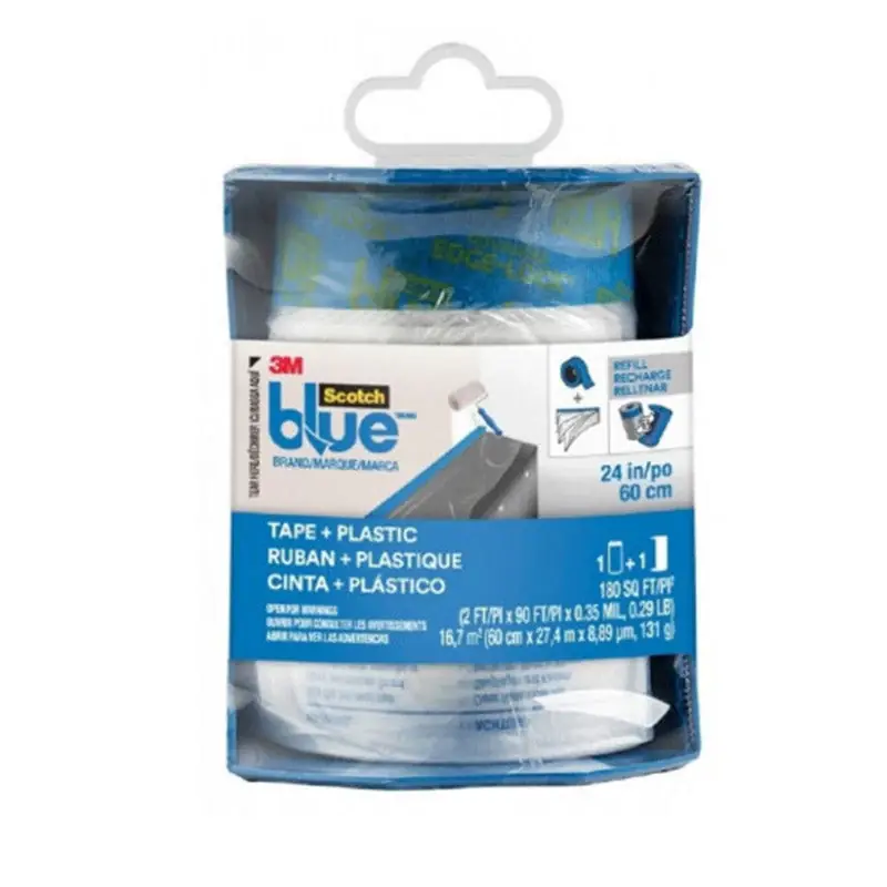 Bâche pré-adhésive dévidoir 3m SCOTCHBLUE 1953647 Pas Cher