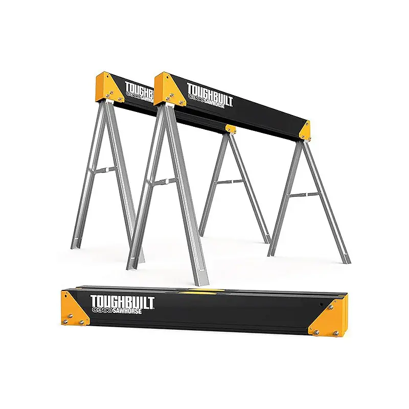 Pack de 2 tréteaux C300 TOUGHBUILT (Capacité 1 Tonne/paire) – TB-C300-2-XEA Top Vente