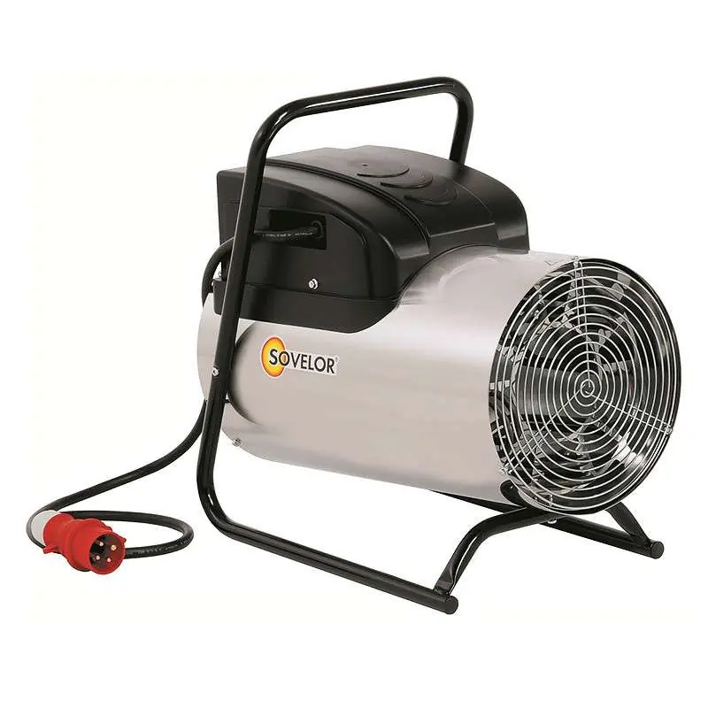 Chauffage mobile électrique triphasé 10 000W – SOVELOR – D10I triphasé Expédié Aujourd&rsquo;hui