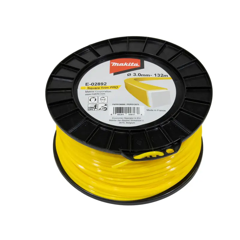 Affaire À Saisir Fil carré Square Trim Pro MAKITA E-02892 3mm x 132m