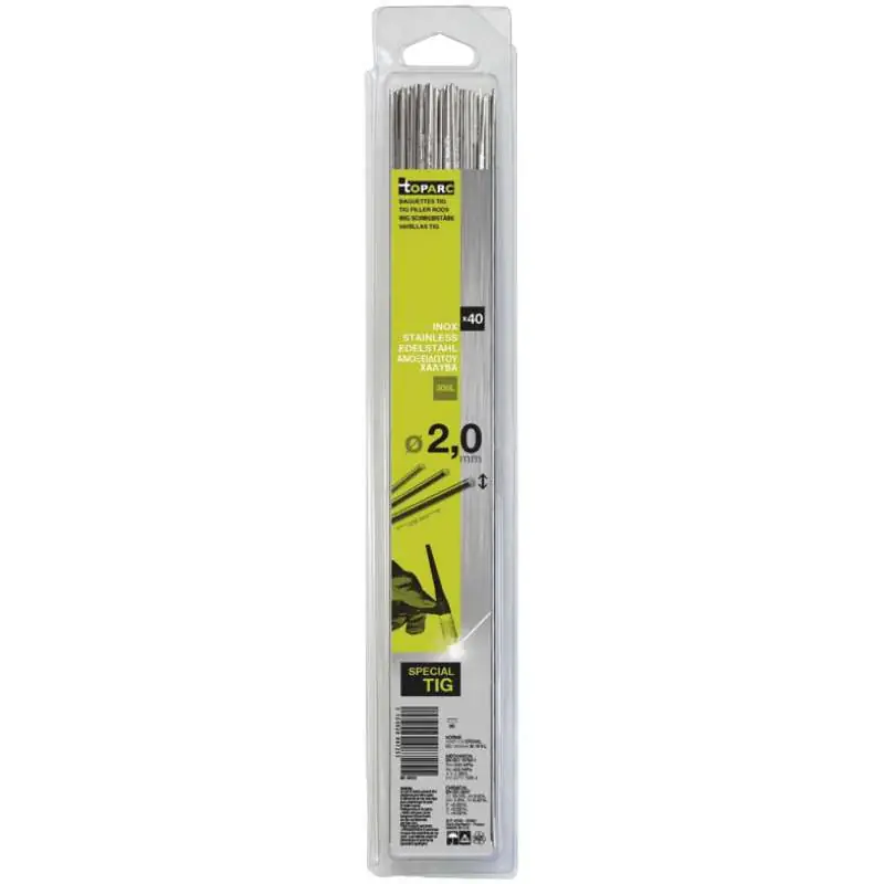 40 Baguettes TIG inox 308L ø 2.0 GYS 087255 Acheter En Ligne