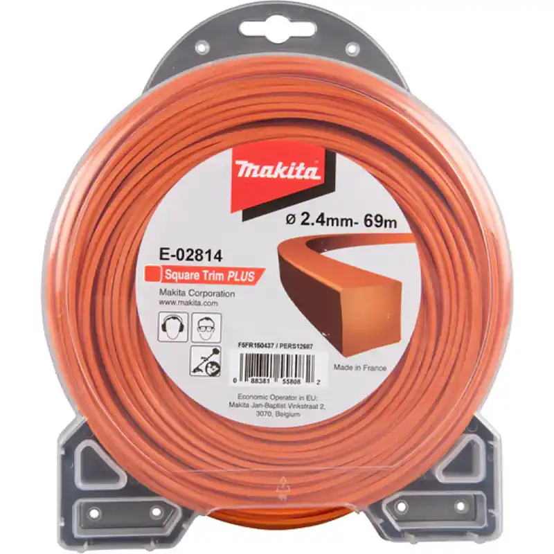 Fil carré Square Trim+ MAKITA E-02814 2,4mm x 69m Expédition Rapide