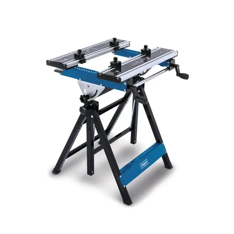 Etabli pliant mobile SCHEPPACH UWB1000 – Charge max 100 kg – Hauteur de travail 770 à 1070 mm Prix Bas