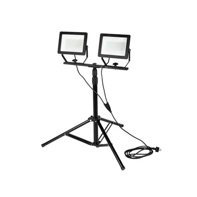 Offre Du Jour Projecteur double 2x100W SMD LED 2x8500lm sur trépied 1,8m avec câble - NEO TOOLS - 99-096