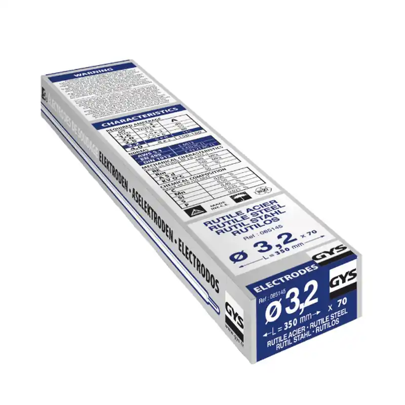 70 Electrodes Rutiles Acier Ø3,2 GYS – DEMI-ETUI Affaire À Saisir