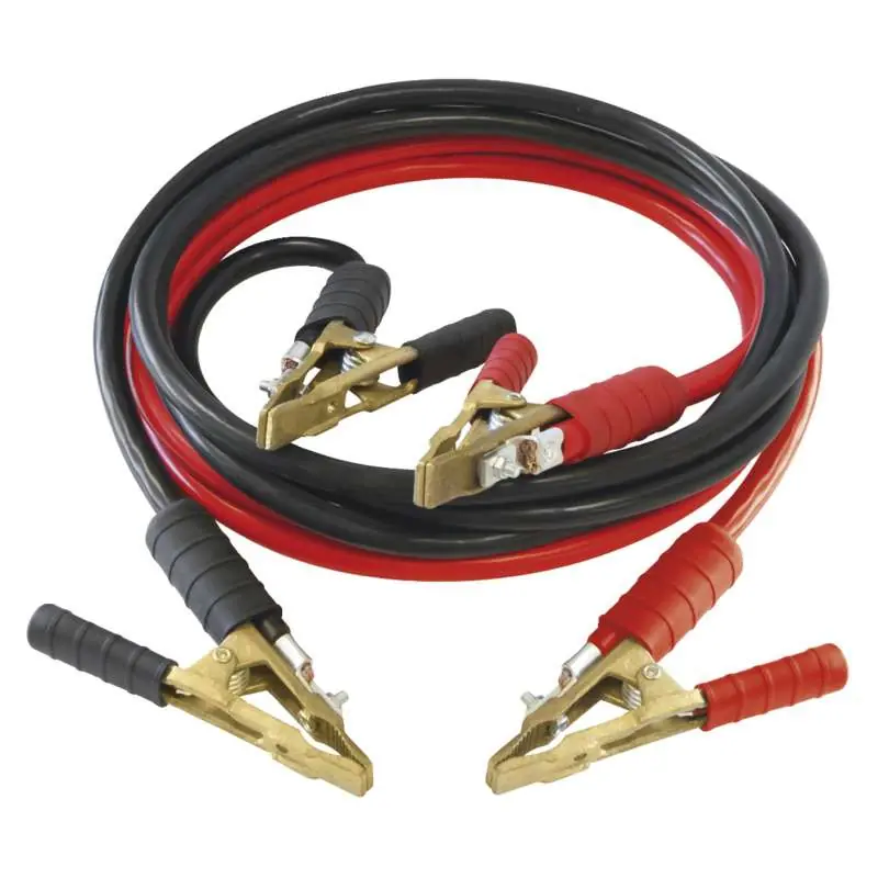 Cable de démarrage 700A 2×4,5m Pinces laiton GYS 056404 Dernier Modèle
