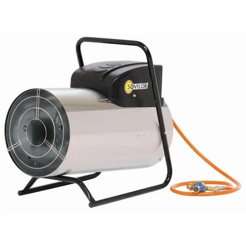 Chauffage air pulsé SOVELOR GP70AI à combustion directe (Gaz propane) Certifié