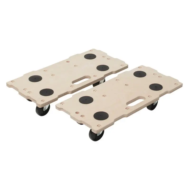 Nouveauté Pack de 2 supports roulants connectables WOLFCRAFT FT 400
